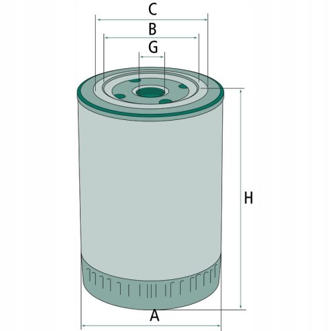 Mann-Filter W 962/2 Filtr oleju