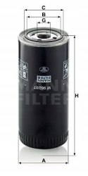 Mann-Filter W 962/27 Filtr oleju
