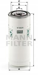 Mann-Filter W 962/8 Filtr oleju
