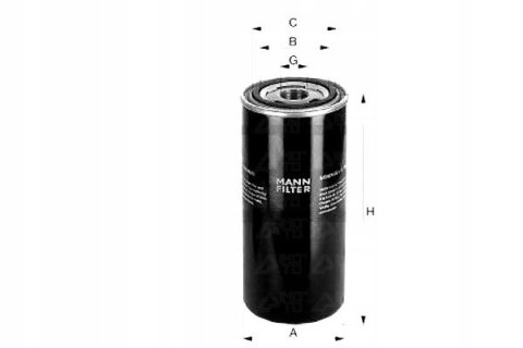 Mann-Filter WD 13 145/1 Filtr oleju