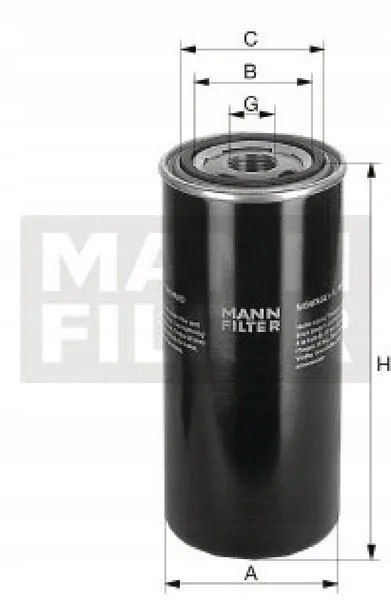 Mann-Filter WD 13 145/1 Filtr oleju