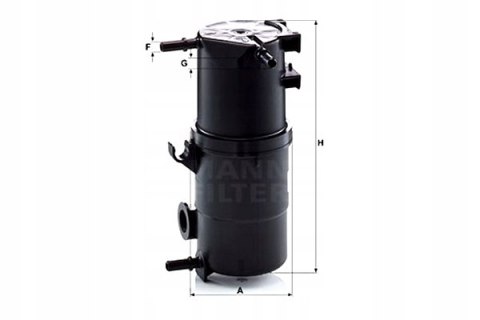 Mann-Filter WK 10 034 z Filtr paliwa