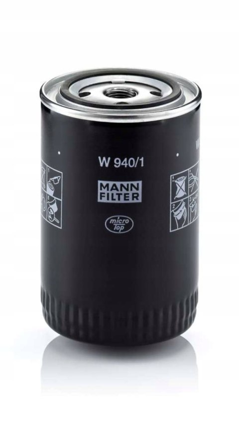 Filtr oleju MANN-FILTER W 940/1