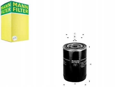 MANN-FILTER FILTR OLEJU W 920/11