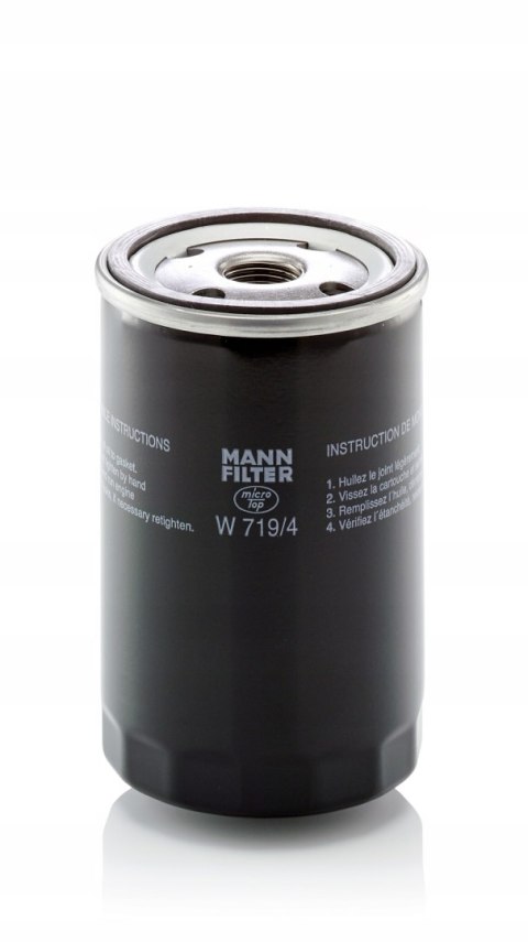 Mann-Filter W 719/4 filtr oleju przykręcany pasuje do: