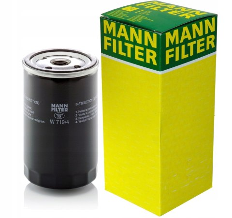 Mann-Filter W 719/4 filtr oleju przykręcany pasuje do: