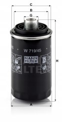 Mann-Filter W 719/45 Filtr oleju