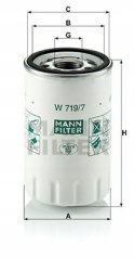 Mann-Filter W 719/7 Filtr oleju