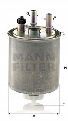 Mann-Filter W 8013 Filtr oleju