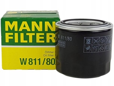 Mann-Filter W 811/80 Filtr oleju