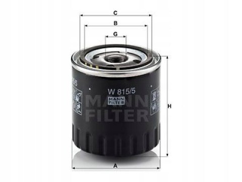 Mann-Filter W 815/5 Filtr oleju