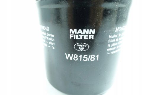 Mann-Filter W 815/81 Filtr oleju