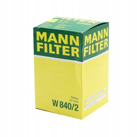 Mann-Filter W 840/2 Filtr oleju