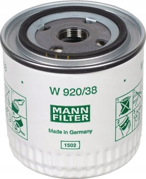 Mann-Filter W 920/38 Filtr oleju