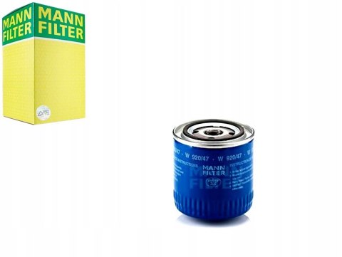 Mann-Filter W 920/47 Filtr oleju