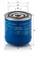 Mann-Filter W 920/47 Filtr oleju