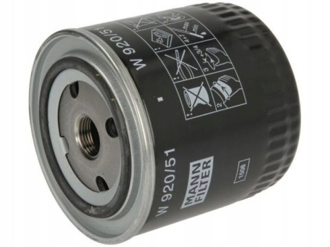 Mann-Filter W 920/51 Filtr oleju