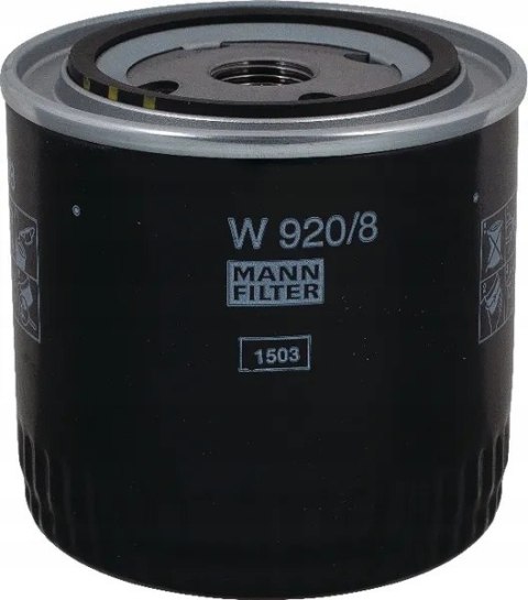 Mann-Filter W 920/8 Filtr oleju