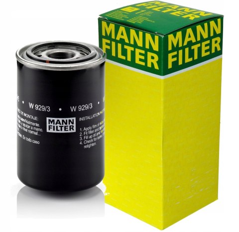 Mann-Filter W 929/3 Filtr oleju