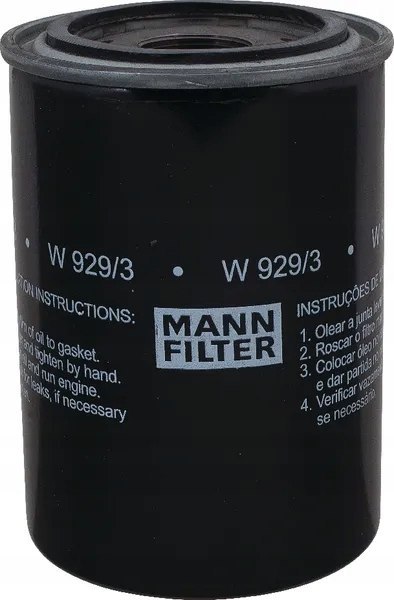 Mann-Filter W 929/3 Filtr oleju