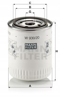 Mann-Filter W 930/20 Filtr oleju