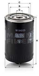 Mann-Filter W 940/25 Filtr oleju