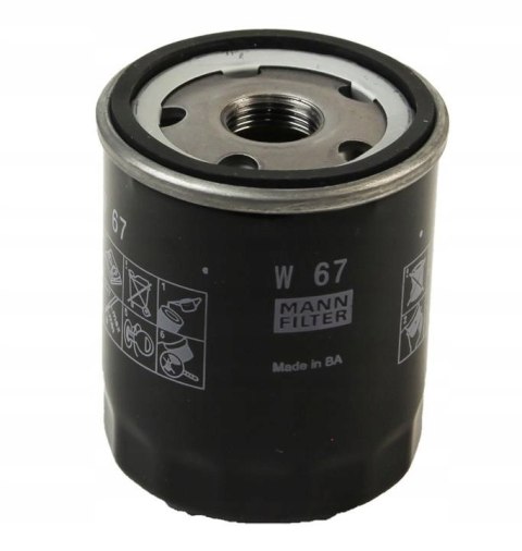 Mann-Filter W 67 Filtr oleju