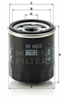 Mann-Filter W 68/3 Filtr oleju
