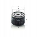 Mann-Filter W 7003 Filtr oleju