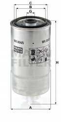 Mann-Filter W 7003 Filtr oleju