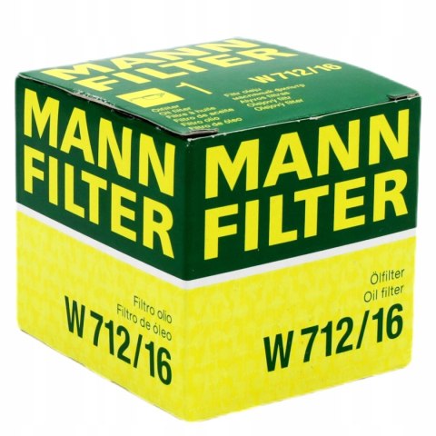 Mann-Filter W 712/16 Filtr oleju