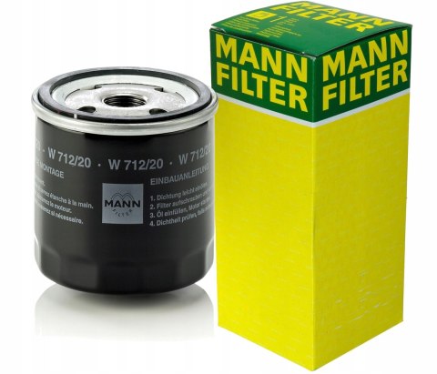 Mann-Filter W 712/20 filtr oleju K1894