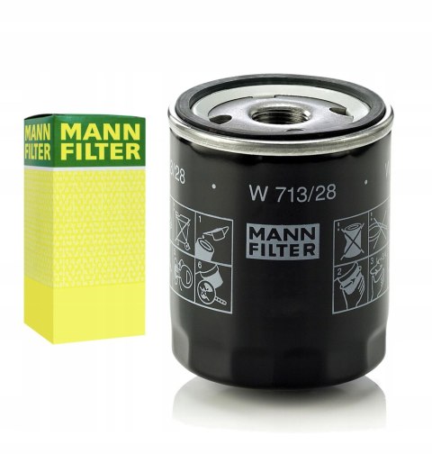 Mann-Filter W 713/28 Filtr oleju