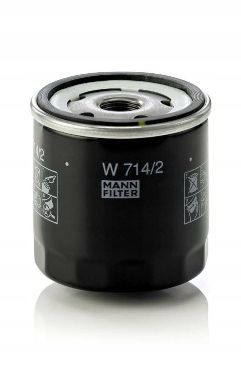 Mann-Filter W 714/2 Filtr oleju