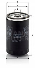 Mann-Filter W 719/22 Filtr oleju