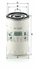 Mann-Filter W 719/27 Filtr oleju