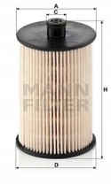 Mann-Filter PU 823 x Filtr paliwa
