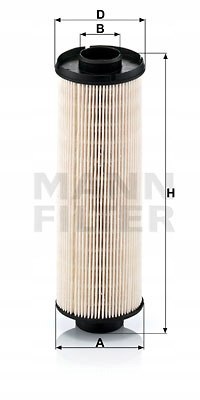 Mann-Filter PU 850 x Filtr paliwa