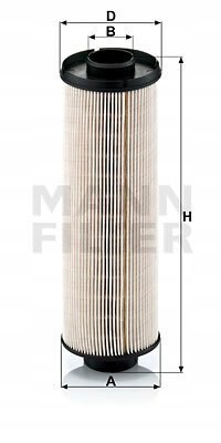 Mann-Filter PU 855 x Filtr paliwa