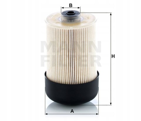 Mann-Filter PU 9009 z KIT Filtr paliwa