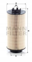 Mann-Filter PU 999/2 x Filtr paliwa