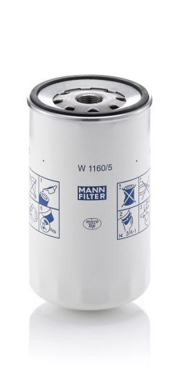 Mann-Filter W 1160/5 Filtr oleju