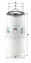 Mann-Filter W 13 145/6 Filtr oleju