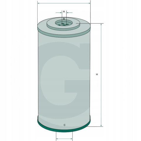 Mann-Filter P 609 Filtr paliwa