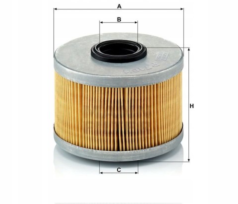 Mann-Filter P 716/1 x Filtr paliwa