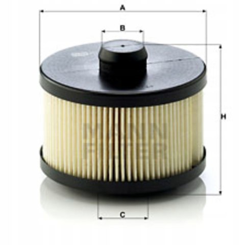 Mann-Filter PU 10 001 x Filtr paliwa