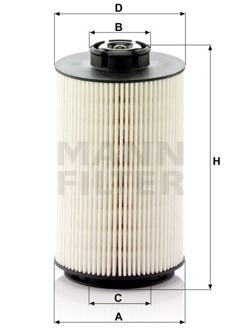 Mann-Filter PU 1058/1 x Filtr paliwa