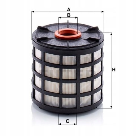 Mann-Filter PU 7011 z Filtr paliwa