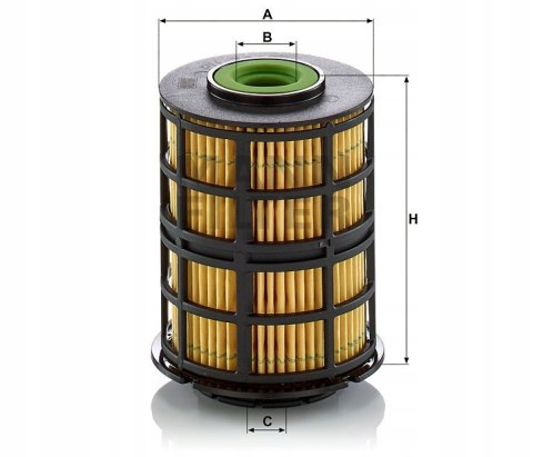 Mann-Filter PU 7012 z Filtr paliwa