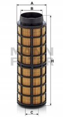 Mann-Filter PU 7017 z Filtr paliwa